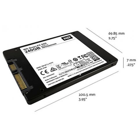 Ổ Cứng SSD WD Green 240GB 3D NAND - WDS240G2G0A - Hàng Chính Hãng