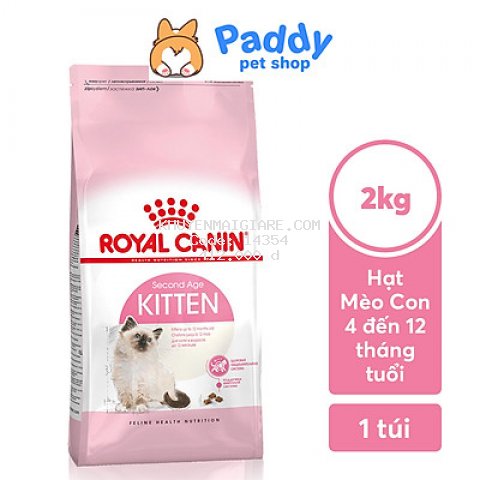 [2kg] Hạt Royal Canin Kitten Cho Mèo Con