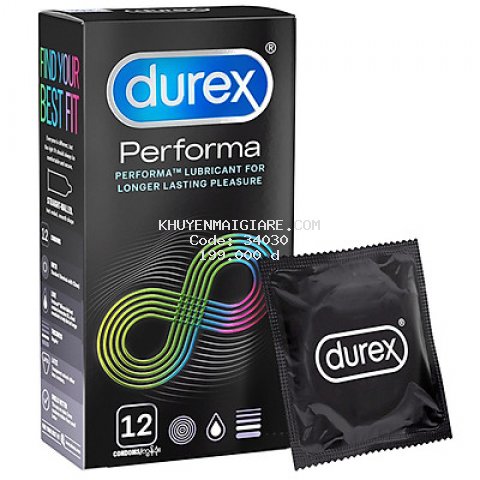 Bao cao su Durex Performa 12 bao