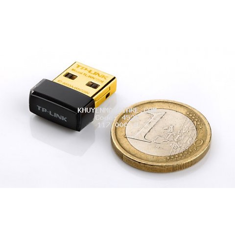 Bộ Chuyển Đổi USB Wifi Nano TP-Link TL-WN725N Chuẩn N 150Mbps - Hàng Chính Hãng