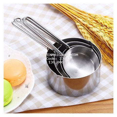 Bộ cup đong Inox 4 chiếc