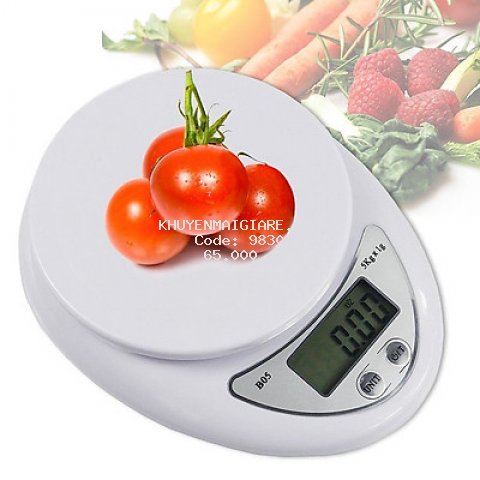 CÂN ĐIỆN TỬ 5KG DÀNH CHO CÁC BÀ NỘI TRỢ THÔNG MINH (NẤU ĂN, LÀM BÁNH...)