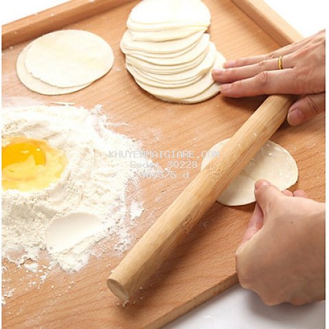 Cây Lan Bột Làm Bánh Bằng Gỗ 30cm