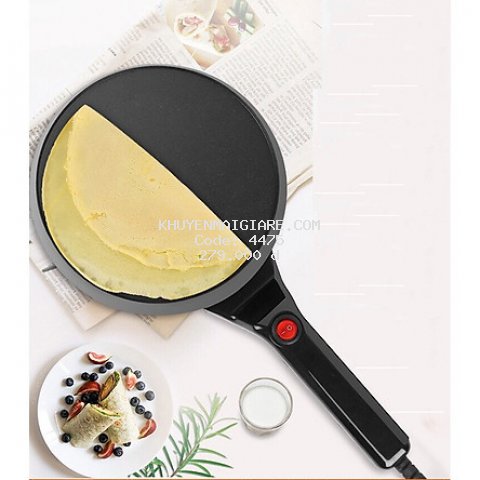 Chảo điện chống dính làm bánh crepe maker