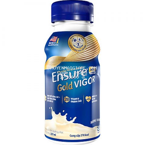 Combo 6 Chai Sữa Nước Abbott Ensure Gold Vigor 237ml