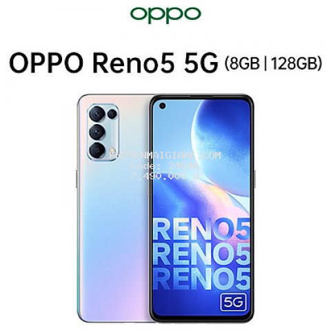 Điện Thoại Oppo Reno 5 (8GB/128G) - Hàng Chính Hãng