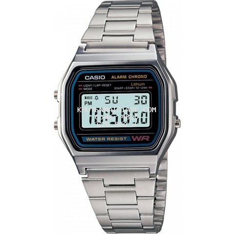 Đồng hồ unisex Casio A158WA-1DF