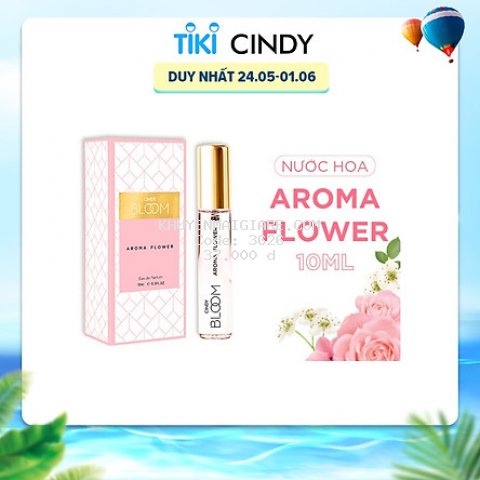 Nước Hoa Cindy Bloom Aroma Flower 10ml chính hãng