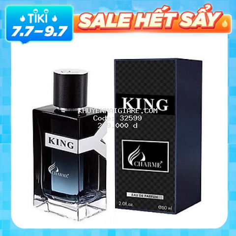 Nước Hoa Nam Charme King Chai 60ml