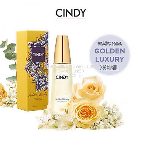 Nước Hoa Nữ Cindy Golden Luxury 30ml Chính Hãng