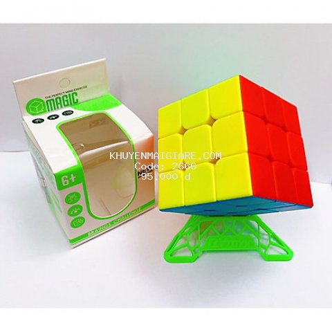 Rubik 3x3 kèm chân đế cao cấp