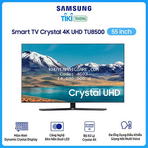 Smart Tivi Samsung 4K 55 inch UA55TU8500