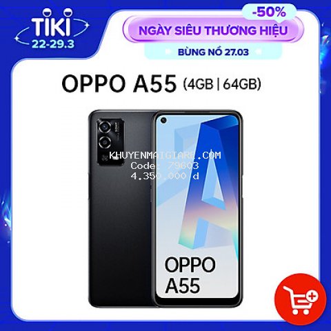 Điện Thoại Oppo A55 (4GB/64GB) - Hàng Chính Hãng
