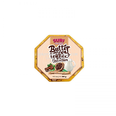 Kẹo Suri delight Butter toffee 330g
