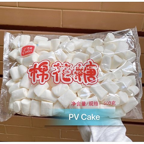 Kẹo xốp trắng marshmallow túi 500gr