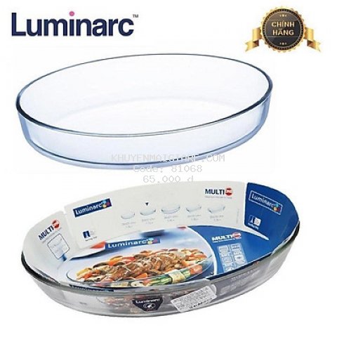 Khay nướng thủy tinh Luminarc 1l7