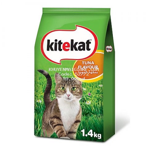 Thức ăn mèo Kitekat vị cá ngừ túi 1.4kg