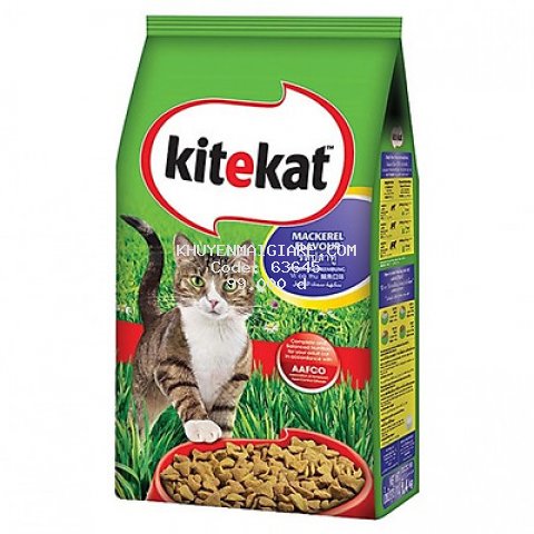 Thức ăn mèo Kitekat vị cá thu túi 1.4kg